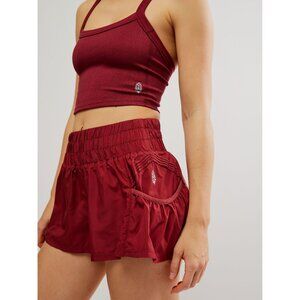 🆕 FP MOVEMENT Get Your Flirt On Shorts / Sour Cherry